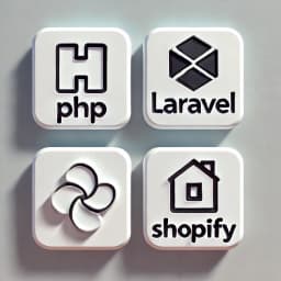 Php laravel for shopify backend